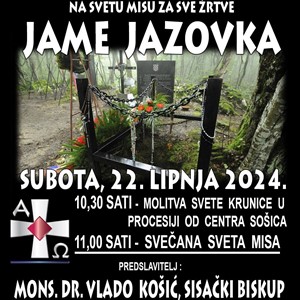 Misa za sve žrtve bačene u Jamu Jazovka